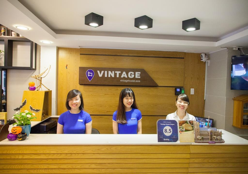 Vintage Hostel Saigon Ho Chi Minh Zewnętrze zdjęcie