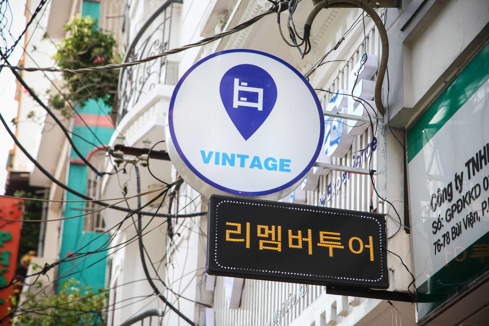 Vintage Hostel Saigon Ho Chi Minh Zewnętrze zdjęcie